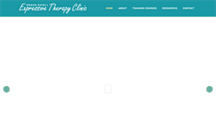 Desktop Screenshot of expressivetherapyclinic.com.au